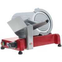 Aufschnittmaschine ALA 2000 GP195R ROT - geh&auml;rtetes Messer 195 mm - Elektromotor 140W