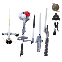 IKRA IBKH 33 - Multitool Rasentrimmer 4in1 mit Hochentaster und Heckenschere - Multifunktions-Gartenger&auml;t