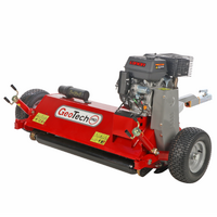 GeoTech Pro GTFM 120 LE - Mulcher mit Benzinmotor f&uuml;r Quad - Loncin G420FD