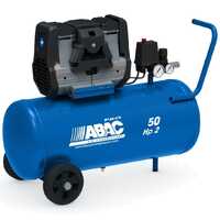 ABAC MONTECARLO OS20P - Schallged&auml;mpfter, &ouml;lfreier, einphasiger elektrischer Luftkompressor - Motor 2 HP - 50 lt
