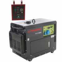Pramac PMD5000s - Diesel Notstromaggregat 230V - 5 kW - leise - inkl. ATS Notstromautomatik