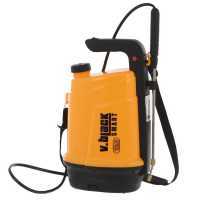 Akku-R&uuml;ckenspritze Volpi V-BLACK SMART - max 2 bar mit Lithium-Batterie - 5 Liter