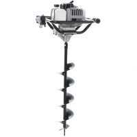 BlackStone PD530 - Erdbohrer - 2-Takt Motor - 3 Bohrschnecken im Lieferumfang