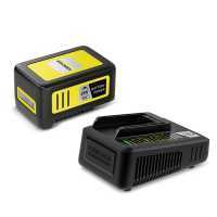 Starter Kit Ladeger&auml;t und Akku Karcher 18 V 5 Ah