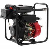 Diesel Wasserpumpe Blackstone BD-HH 5100 Anschl&uuml;sse 50 mm - 2&quot;, selbstansaugend - Elektrostart - Euro 5