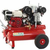 Benzin Kolbenkompressor Tornado Double F 750 Honda GX 200