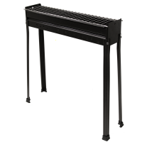 Seven Italy BBQ-80 Classic - Holzkohle-Bratrost f&uuml;r Lammspie&szlig;e - 80x15cm