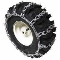 Schneeketten (Paar) für Schneefräsen mit Reifen 13x4.10-6