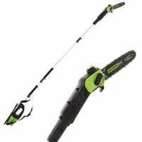 Akku-Astkettens&auml;ge Greenworks GD60PS 60V - mit Schultergurt und Teleskopschaft - AKKU UND LADEGER&Auml;T NICHT IM LIEFERUMFANG ENTHALTEN