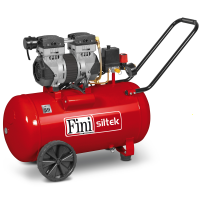 Fini Siltek 50 - Elektrischer Kompressor - 50 l Tank - 8 Bar Betriebsdruck