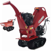 GeoTech PRO BMS155 LE - H&auml;cksler mit Raupenantrieb und Motorschubkarre  - Motor 6,5/15 PS - Dumper