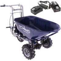 BullMach Helios 230 D - Akku Schubkarre mit zwei Akkus 48V 2Ah