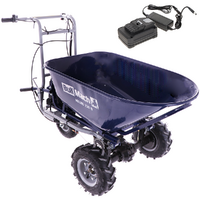 BullMach Helios 230 D - Akku Schubkarre mit zwei Akkus 48V 2Ah