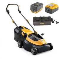 Stiga Collector 140 AE Kit &ndash; Akku-Rasenm&auml;her &ndash; 2x20V/4,0Ah &ndash; Schnittbreite 38 cm