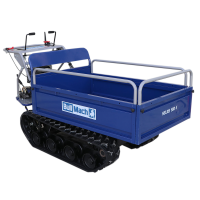 Raupendumper BullMach Helios 500 E - ausziehbare Ladefl&auml;che hydraulisch 500Kg