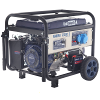 BullMach AMBRA 12000 E - Benzin-Stromerzeuger mit R&auml;dern und AVR-Regelung - 8.5 kW - Dauerleistung 7.8 kW - 230V