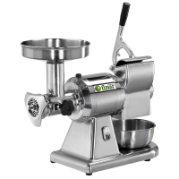 FIMAR TC12T - elektrischer Fleischwolf - mit integrierter Hartk&auml;sereibe - Schneideeinheit aus Aluminium - 230V