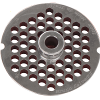 Sieb f&uuml;r Fleischwolf N.32 - L&ouml;cher &Oslash; 8 mm - Durchmesser 99 mm