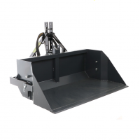 Hydraulische Heckschaufel f&uuml;r Traktor B-PAL H 100 BlackStone von 100 cm - Tragf&auml;higkeit 400 Kg