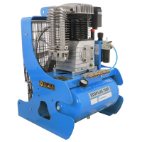 Kompressor f&uuml;r Traktor Campagnola PTO ECOPLUS 1000 f&uuml;r Olivenernte und Baumschnittsysteme