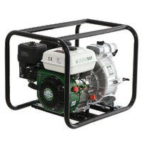 Benzin-Motorpumpe Greenbay GB-TWP 50 - F&uuml;r Schmutzwasser - mit 50 mm Anschl&uuml;ssen
