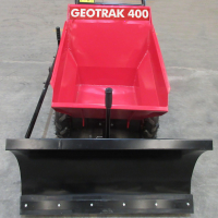 Frontschaufel f&uuml;r  GeoTrak 400 Allwegtransporter mit 400 Kg Mulde