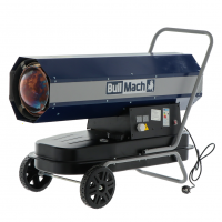 BullMach BM-DDH 60 - Diesel-Heizkanone - direkte Verbrennung - mit R&auml;dern - 60kW