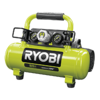 Ryobi R18AC-0 - Tragbarer Akku-Kompressor - 18V - AKKU UND LADEGER&Auml;T NICHT ENTHALTEN