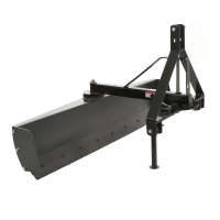 Planierschild f&uuml;r Traktoren Blackstone B-GB 180 - um 360&deg; schwenkbar - orientierbarer Arm
