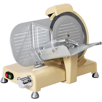RGV Vintage 250 Ivory - Aufschnittmaschine mit geh&auml;rtetem Messer 250mm - 140W