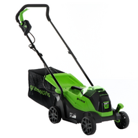 Elektrischer Akku-Rasenm&auml;her Greenworks GD24LM33 24V - 33 cm - Akku 4Ah