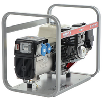 MOSA GE 7000 HBM - Stromerzeuger 6 KW einphasig  - Dauerleistung 5 kW - 230V - Honda Motor GX390