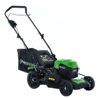 Elektrischer Akku-Rasenm&auml;her Greenworks GD48LM46 48V - 46 cm - Akku 4Ah