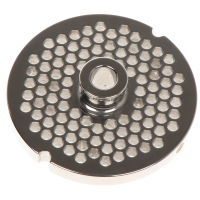 Lochscheibe f&uuml;r Fleischwolf N.12 - 6 mm  L&ouml;cher - 69 mm Durchmesser der Lochscheibe