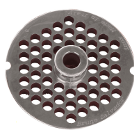 Lochscheibe f&uuml;r Fleischwolf N.12 - 8 mm L&ouml;cher - 69 mm Durchmesser der Lochscheibe