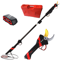 Akku-Baumschere Infaco F3020 mit festem Carbon-Verl&auml;ngerungsschaft 227 cm - Standard Kit &Oslash; 40 mm - Akku und Rucksack enthalten