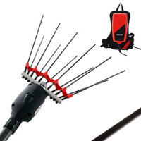 Akku-Olivenr&uuml;ttler Infaco V5000P3EF - Fester Schaft 250 cm - Akku-Rucksack im Lieferumfang enthalten