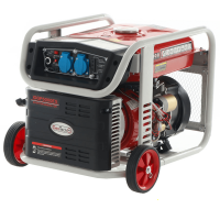 GeoTech iGGP5000ES - Inverter-Stromerzeuger mit Elektrostarter auf R&auml;dern 4 kW - Dauerleistung 3.5 kW - 230V