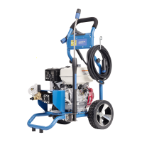 Nilfisk MC 5C - Industrieller Hochdruckreiniger mit Benzinmotor - Honda GX270 Motor - 250 bar - 950 l/h