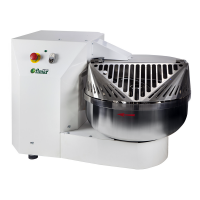 Gabel-Teigknetmaschine FIMAR FF30N - 400V