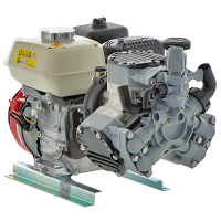 Motorpumpe zum Spr&uuml;hen Comet MTP P40/20 SC 4T - Motor Honda GX120 - f&uuml;r S&auml;uren und Chemikalien