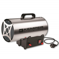 Kemper 65311 INOX - Gasheizgebl&auml;se mit Elektrostarter f&uuml;r den DEUTSCHEN Markt
