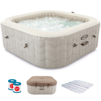 Intex Square Chevron Deluxe 28472EX - &Oslash;193x71 cm - Whirlpool Spa