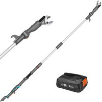 Gardena HighCut 250/18V P4A - Akku-Teleskop-Baumschere - 18V 2Ah