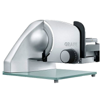 Graef Classic C90 Silver - Allesschneider 2 in 1 mit Gem&uuml;seschneider - Messer 170 mm