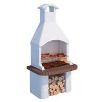 Linea VZ Tremiti - Grillkamin f&uuml;r Holz/Holzkohle