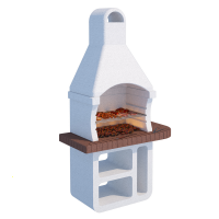 Linea VZ Elba - Grillkamin f&uuml;r Holz/Grillkohle