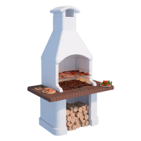 Linea VZ Posillipo - Grillkamin f&uuml;r Holz/Holzkohle