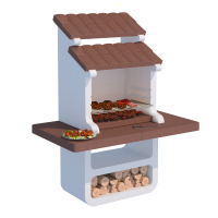Linea VZ Portocervo - Grillkamin - f&uuml;r Holz und Holzkohle