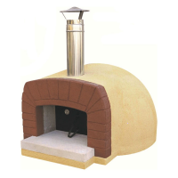 Linea VZ Etna - Holzbackofen f&uuml;r den Aussenbereich - mit &Oslash; 85 cm Kochfl&auml;che - 3 Pizzen